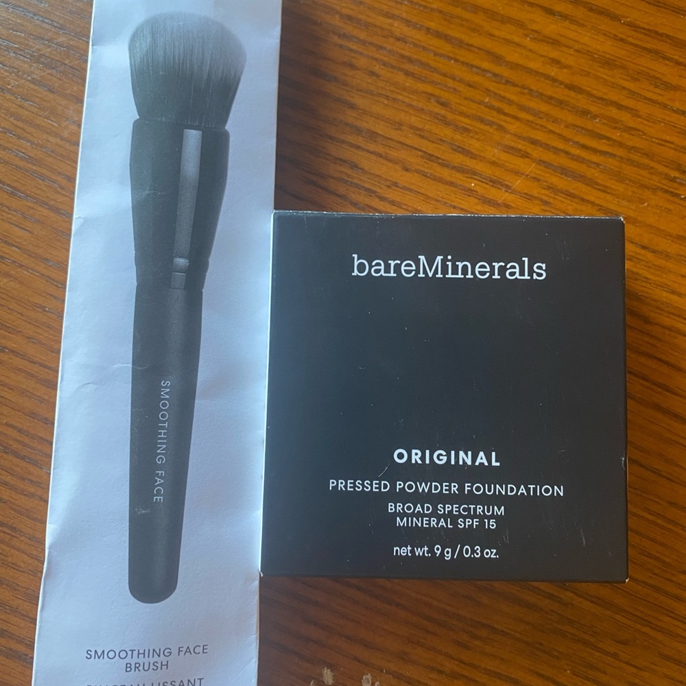 bareMinerals Original Pressed Powder with Brush